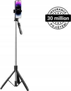 Selfie stick XO XO Selfie Stick BT Tripod SS15 180cm, black 4