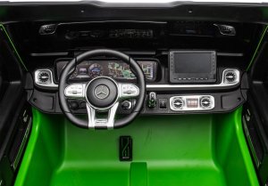 Jokomisiada Auto na akumulator Mercedes G klasa 63 AMG 4x4 Panel Radio 2osoby 24V 9