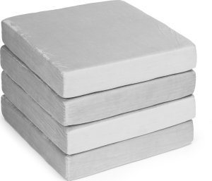 Ecotoys Sofa składana modułowa dla dzieci duża 2 osobowa DIY 10 miękkich poduch - szara ECOTOYS 6