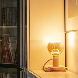 Segula LED Floating Globe 125 dymny szary E27 6W 1900K dimm 4
