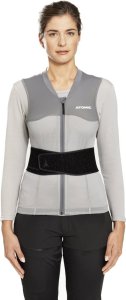 Atomic Ochraniacze na narty / Kamizelka LIVE SHIELD VEST W Grey 2023 3
