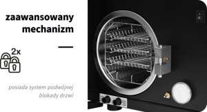 Activeshop Lafomed autoklaw Standard Line LFSS08AA LED z drukarką 8 L kl. B medyczna czarny 17