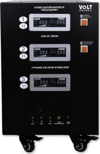 Volt Stabilizator napięcia trójfazowy Volt Polska AVR PRO 25000VA 3% SERVO 3-F 4
