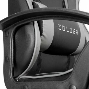 Fotel Varr Zolder czarno-szary 16