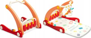 Toyz 2W1 CHODZIK Z MATĄ MUZYCZNĄ PINK 12