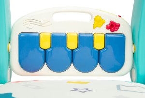 Toyz 2W1 CHODZIK Z MATĄ MUZYCZNĄ BLUE 7
