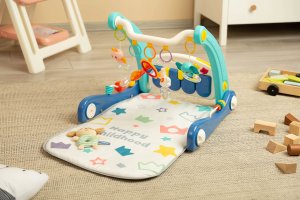 Toyz 2W1 CHODZIK Z MATĄ MUZYCZNĄ BLUE 10