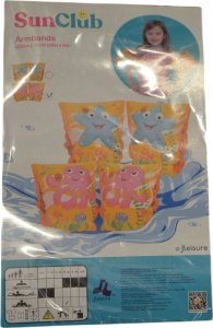 Bestway Rękawki do pływania dla dzieci zwierzątka morskie 23x15cm 37464 gwiazda 4
