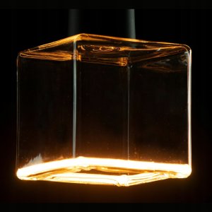 Segula SEGULA LED Floating Cube 86 klar E27 300Lm 2200K 2