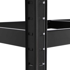 Funfit Metal storage rack 150x75x30 cm BLACK 8