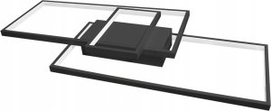 Lampa sufitowa LVT LVT Galaxis Vela 3335 plafon lampa sufitowa z pilotem 90W LED 3000-6500K CCT ściemnialny czarny/biały 12