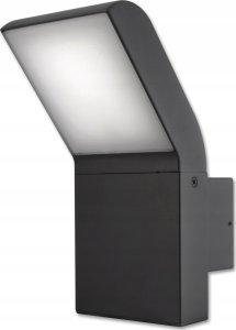 Kinkiet LVT LVT Lagos 7925 kinkiet lampa ścienna ogrodowa IP54 1x12W LED 4000K 840lm z czujnikiem ruchu czarny/biały 14