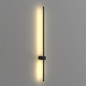 Kinkiet LVT LVT Catrina 1272 kinkiet lampa ścienna 1x17W LED 4000K czarny 2