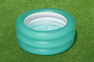 Triton Dmuchany Basen Brodzik dla dzieci 2+ Niebieski BESTWAY 70x30cm 5