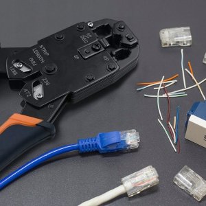 Qoltec Wtyk przelotowy złšcze RJ45 | CAT6 | FTP | Pass Through | Pozłacane styki 3
