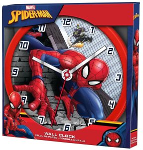 Kids Euroswan Zegar ścienny Wall clock 25cm Spiderman SPD3601 2