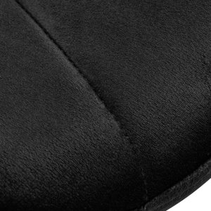 Activeshop 4Rico Krzesło skandynawskie QS-186 aksamit czarne 5