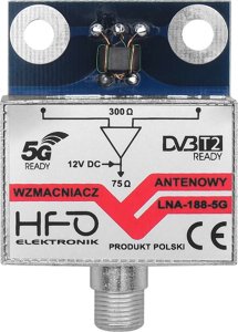 Dipol WZMACNIACZ ANTENOWY EKRANOWANY LNA 188-5G 2