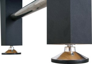 Enero STÓŁ DO GRY W PIŁKARZYKI 142x76x88CM CZARNY 8