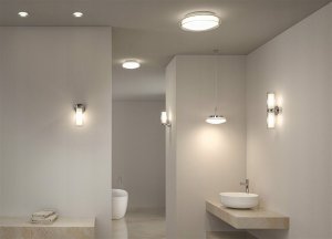 Kinkiet Paulmann Lampa ścienna LUENA E14 max. 2x20W IP44 230V szkło chrom / metal 7