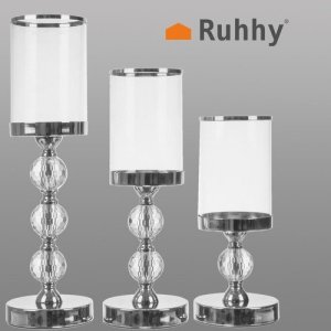 Ruhhy Świecznik- lampion zestaw 3szt. Ruhhy 22314 8