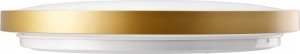 Lampa sufitowa GTV Atol LD-ATOL32W-NW-40 plafon sufitowy 1x32W 2560lm 4000K IP54 złota 2