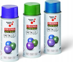 Schuller farba w sprayu - Prisma Effect Metallic green 2