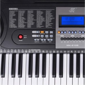 MK MK 2106 keyboard pianino 61 klawiszy z mikrofonem 3