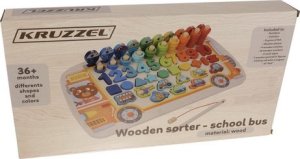 Kruzzel Układanka drewniana- sorter 6w1 22636 9
