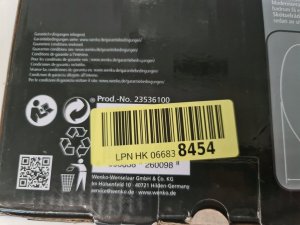 Deska bidetowa Wenko Deska sedesowa ROPE, Thermoplast, 16