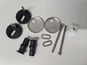 Deska bidetowa Wenko Deska sedesowa ROPE, Thermoplast, 17