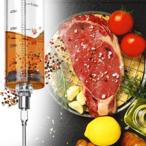 Ruhhy Nastrzykiwarka do mięsa + 3 igły Ruhhy 23055 9