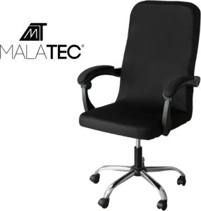Malatec Pokrowiec na fotel biurowy, czarny (22887) 2