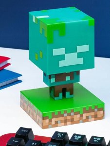 Paladone PALADONE Minecraft Lampka icon Zombie drowned 3