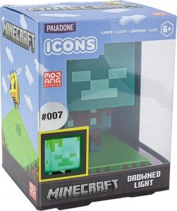Paladone PALADONE Minecraft Lampka icon Zombie drowned 5