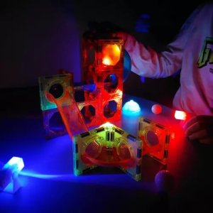 Kruzzel Klocki magnetyczne- tor 77el. Kruzzel 22684 14