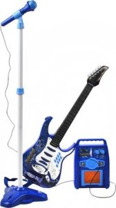 Kruzzel Gitara elektryczna+ mikrofon+wzmacniacz nieb 22409 3
