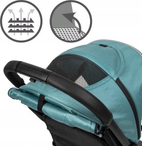 Wózek Kidwell KIDWELL WÓZEK SPACEROWY COLMER ROYAL GREEN 5901130098903 8