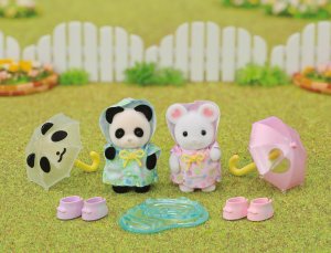 Epoch SYLVANIAN spacer z parasolkami Baby Duo 05748 3