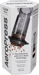 Aero Press AeroPress Clear Black - Zaparzacz do kawy czarny 2