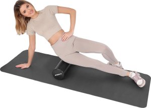 Enero Fit Wałek Roller Fitness Joga EPP czarny 15x60CM Enero Fit 6