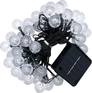 Saska Garden LAMPA SOLARNA OGRODOWA GIRLANDA ŁAŃCUCH SOLARNY 6M 40LED 10