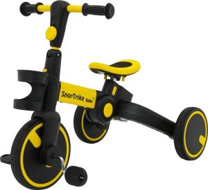 SporTrike Rowerek Happy Bike 3w1 Sportrike Żółty 19