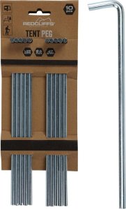 Redcliffs ŚLEDZIE DO NAMIOTU 23CM KPL. 10SZT METAL REDCLIFFS 5
