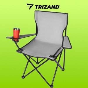 Trizand Krzesło wędkarskie szare 23675 13