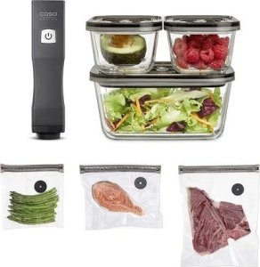 Caso | Vacu OneTouch Vacuum sealer Eco-Set* | czarny 8