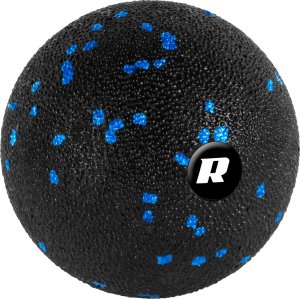 Rebel Active Zestaw wałek do masażu, mini roller, 2 piłki, 2 duoball-e, 6 elementów, kolor czarno-niebieski, materiał EPP, Active 7