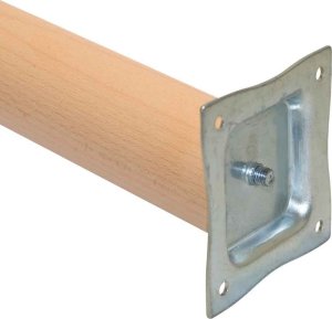 Home It Nogi stołu z bukowego drewna Trapez 70 cm (prosty) 2