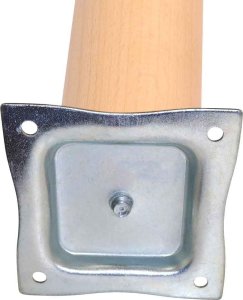 Home It Nogi stołu z bukowego drewna Trapez 70 cm (prosty) 3