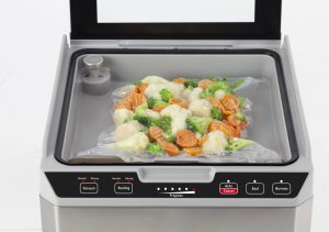 Caso Caso | Chamber Vacuum sealer | VacuChef 40 | Power 280 W | Nerūdijantis plienas 12